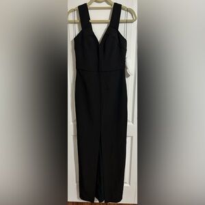 Aiden Mattox Size 4 Black Evening Gown Dress NWT